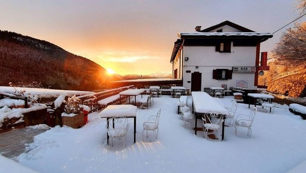 Foto Außenansicht Hotel Belvedere