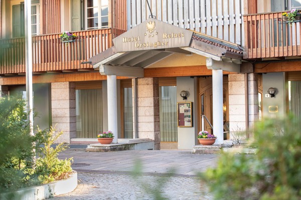The entrance