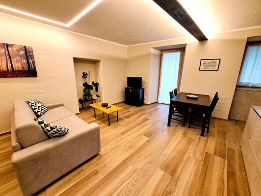 Der Wohnraum Ferienwohnung Praetoria Suite
