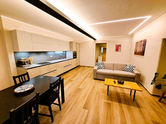 Der Wohnraum Ferienwohnung Praetoria Suite