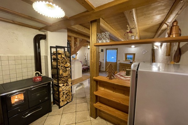Photo of the kitchen Chalet al Mus