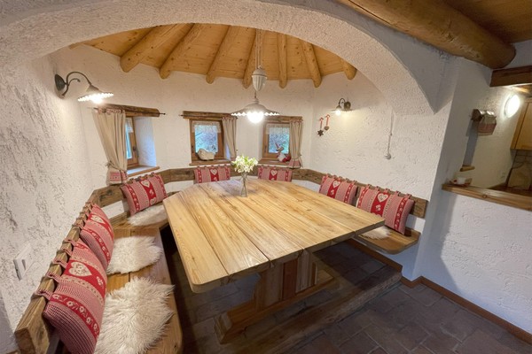The living area Holiday House Chalet al Medan