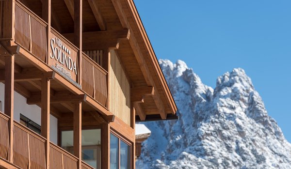 Photo exteriors in winter Villa Solinda