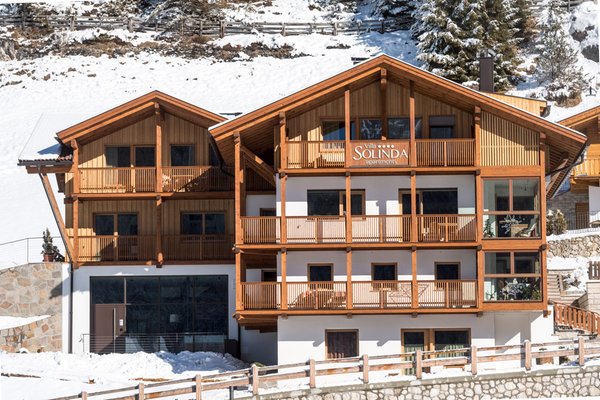 Photo exteriors in winter Villa Solinda