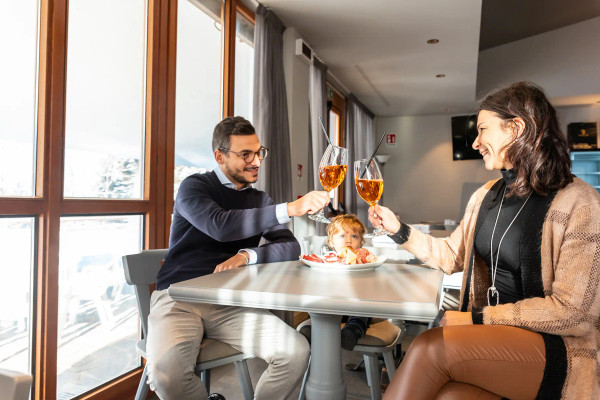 The restaurant Francolini (Folgaria) Casa Alpina Folgaria