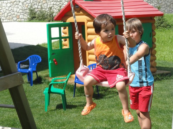 Foto vom Kinderspielplatz