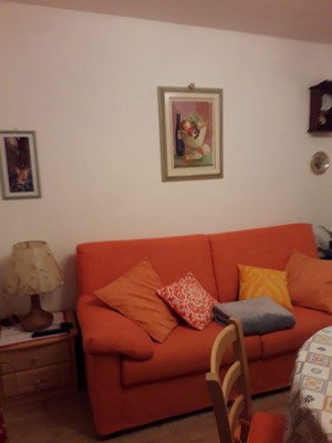The living area Apartments Il sorriso sui Monti