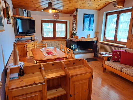 La zona giorno Appartamenti Casa Giulio