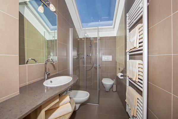 Foto del bagno Appartamento Puez