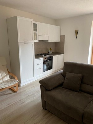 La zona giorno Appartamento Croz del Mezdi