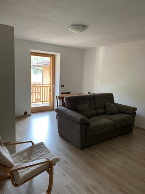 La zona giorno Appartamento Croz del Mezdi