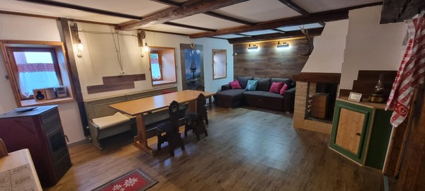 Der Wohnraum Ferienwohnung Cottage Tiziano
