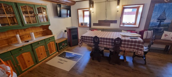 Der Wohnraum Ferienwohnung Cottage Tiziano