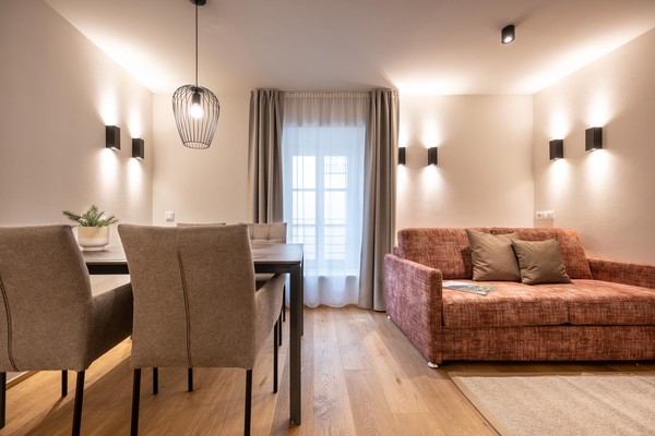 The living area Odilia Historic City Apartments