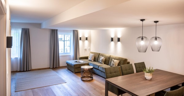 The living area Odilia Historic City Apartments
