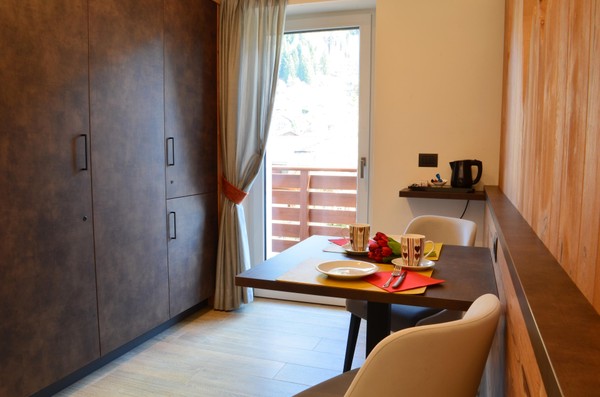 The living area Aria Alpina Guest House