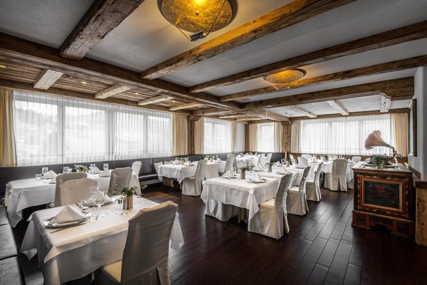 Das Restaurant Colfosco Gran Ciasa