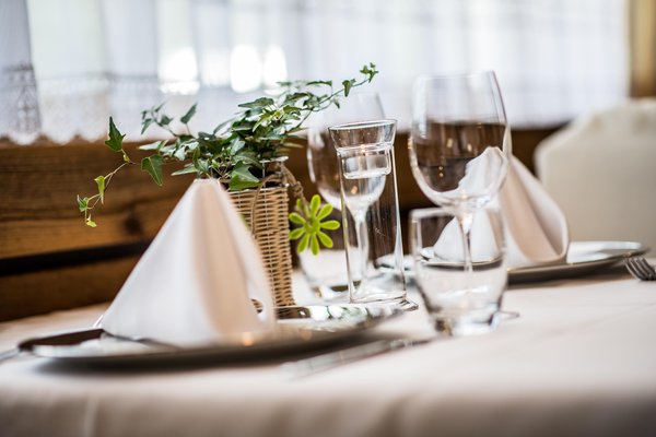 Das Restaurant Colfosco Gran Ciasa