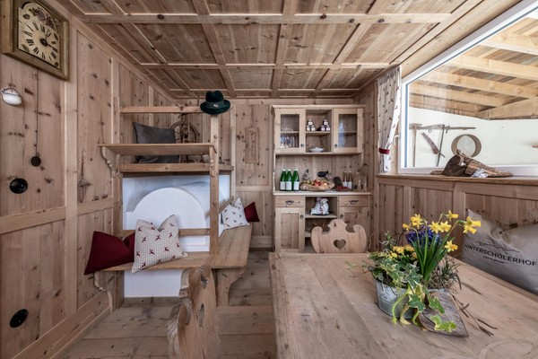 The living area Farmhouse apartments Hinterscholerhof