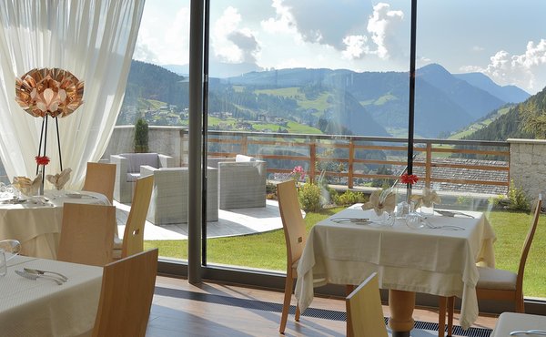 Das Restaurant Wolkenstein Fanes
