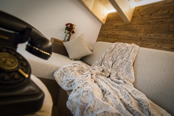 Der Wohnraum Hotel Fanes