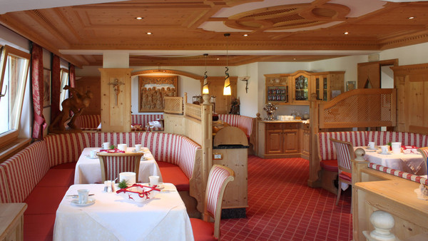 The restaurant Selva Gardena / Wolkenstein Rosengarten