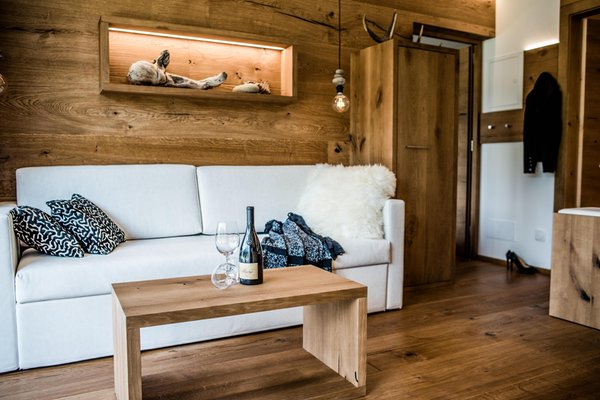 Der Wohnraum Garni-Hotel Soraiser Dolomites Small & Luxury