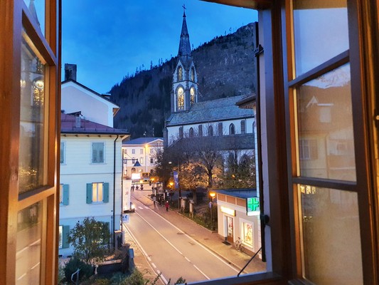 View from the business