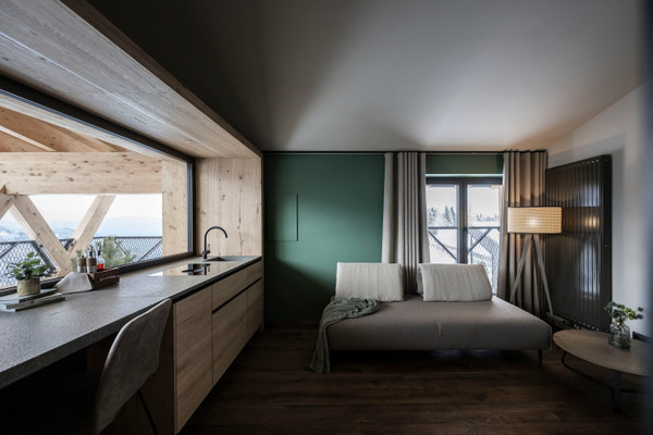 La zona giorno Aparthotel My Daum