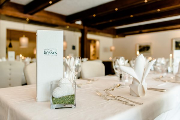 Il ristorante Santa Cristina Dosses