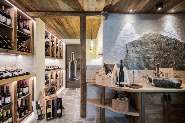 La cantina dei vini Santa Cristina Ciamp