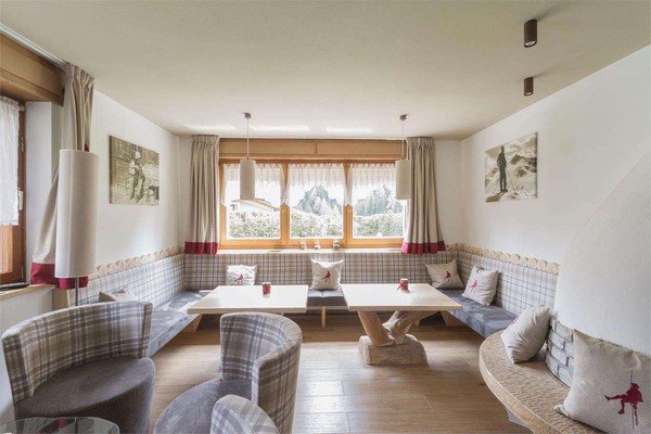 Le parti comuni Garni + Appartamenti Montblanc