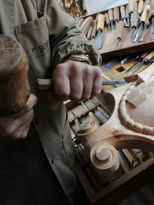 Photo of some details Sculpture Studio Sandrini