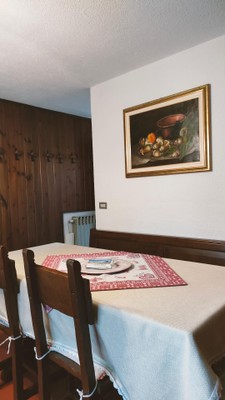 La zona giorno Appartamento Petit Maison Valtournenche