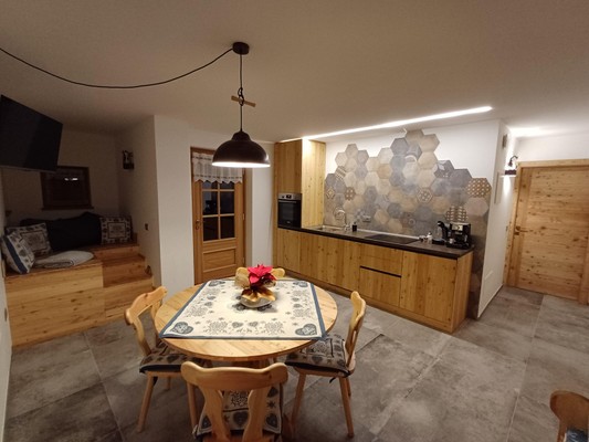 Foto della cucina Casa Vacanze La Chiasa