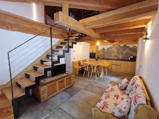 Foto della cucina Casa Vacanze La Chiasa