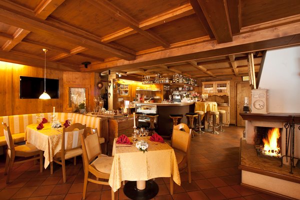 The restaurant Corvara Italia