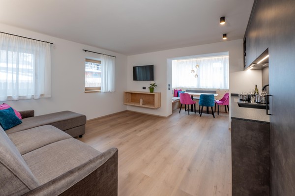 The living area Apartments Corcela