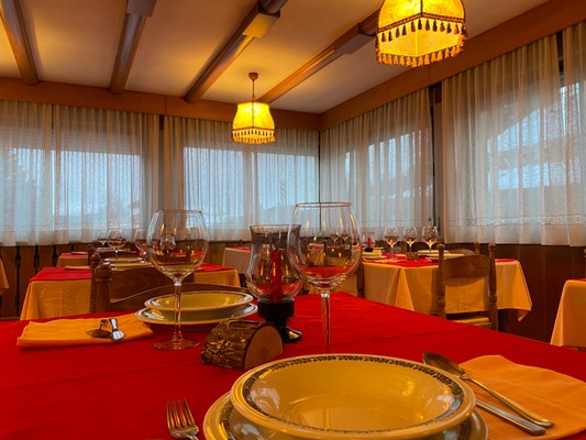 The restaurant Carbonare (Folgaria) Centrale