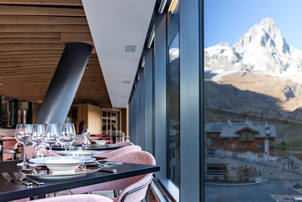 Il ristorante Breuil-Cervinia (Monte Cervino) Cervino