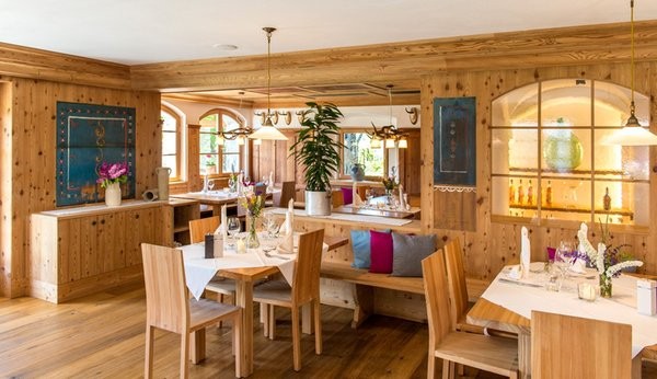 The restaurant Tires / Tiers Ansitz Velseck