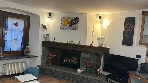 The living area Apartment Nel borgo di Chatillon