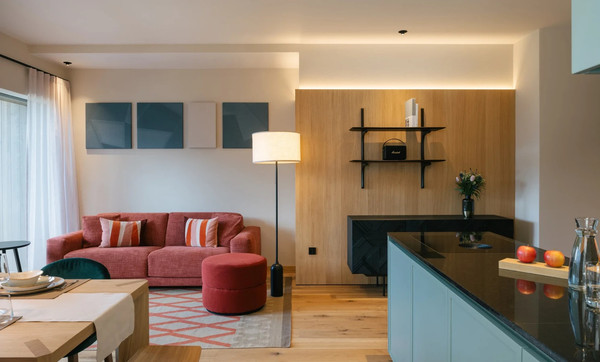The living area Residence Anton Nature Hideaway
