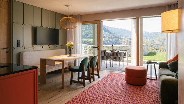 The living area Residence Anton Nature Hideaway