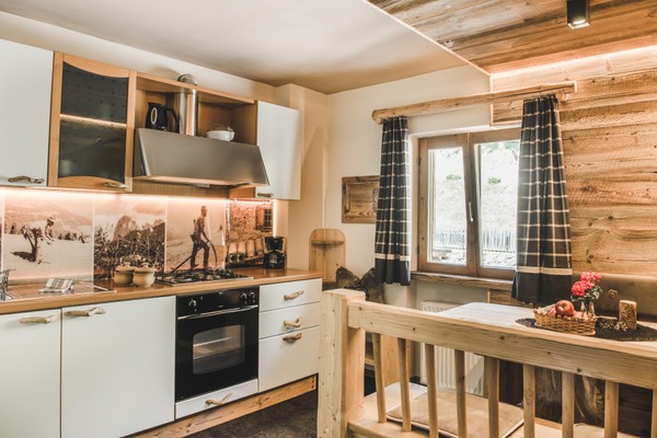 Foto della cucina Kirchwieserhof Naturchalet