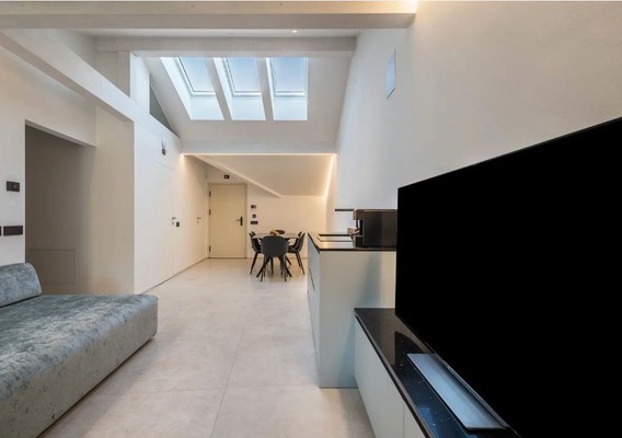 La zona giorno Appartamenti A Casa Luxury Stay