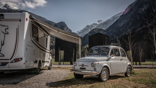 Foto Außenansicht Campingplatz Sandgold