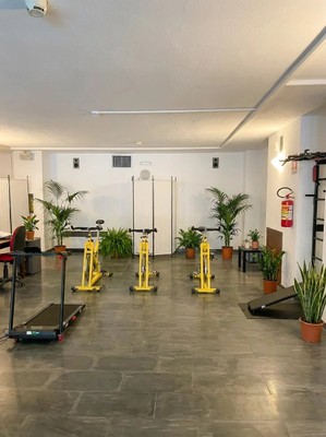Foto della zona fitness Hotel du Soleil