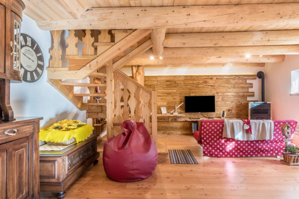 The living area Baita Dani