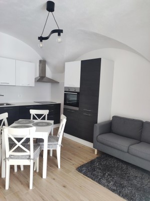 La zona giorno Appartamento Casa vacanza azzurra Lavarone